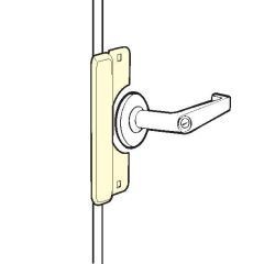 Don-Jo LELP208DU dark bronze latch protector