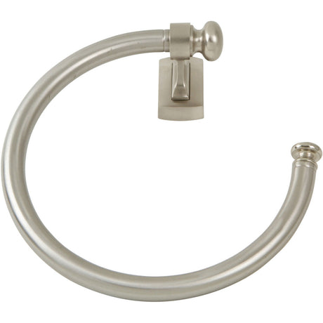 Atlas Homewares LGTR-BRN brushed nickel towel ring