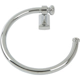 Atlas Homewares LGTR-CH polished chrome towel ring