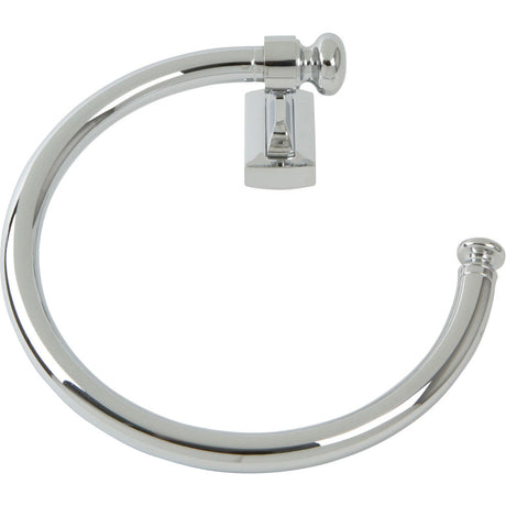 Atlas Homewares LGTR-CH polished chrome towel ring