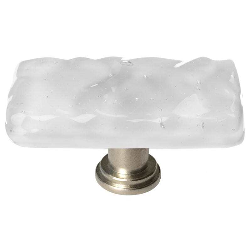 Sietto LK-204-SN satin nickel designer cabinet knob