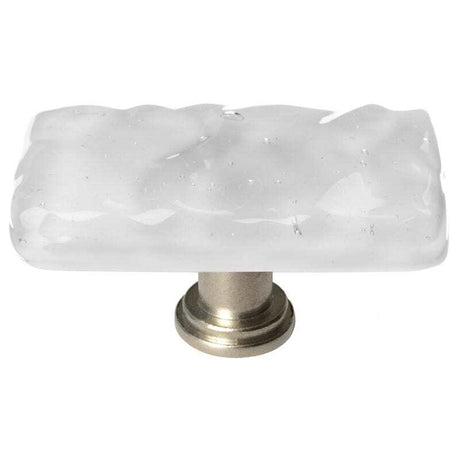 Sietto LK-204-SN satin nickel designer cabinet knob