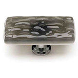 Sietto LK-206-SN satin nickel designer cabinet knob