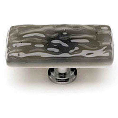 Sietto LK-206-SN satin nickel designer cabinet knob