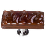 Sietto LK-209-PC polished chrome designer cabinet knob