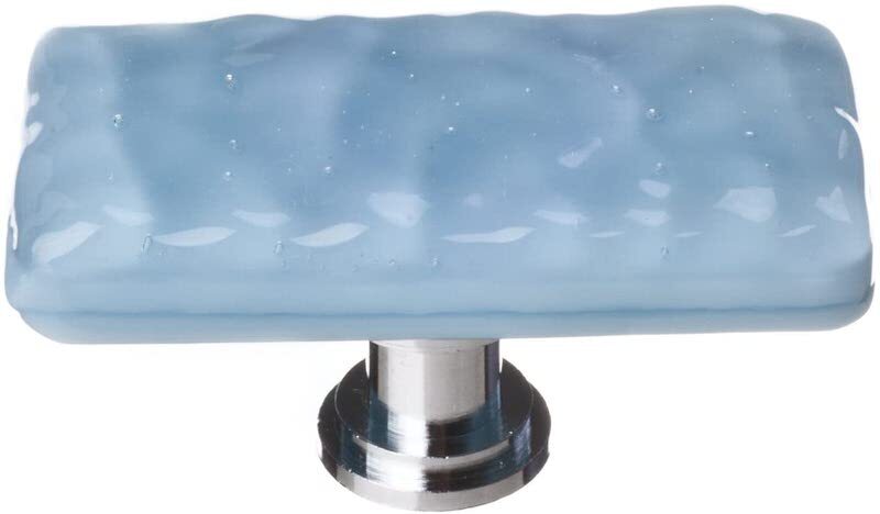 Sietto LK-215 Glacier Powder Blue Long Knob, front view