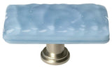 Sietto LK-215 Glacier Powder Blue Long Knob, front view