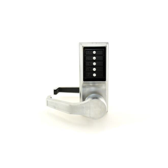 Kaba Simplex LL103126D satin chrome combination entry / passage