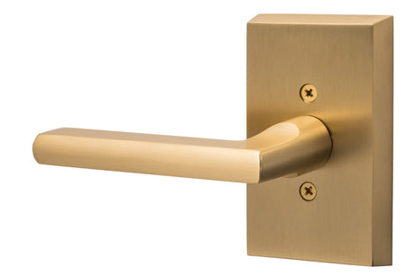 Sure-Loc LN100 SB satin brass dummy door lever