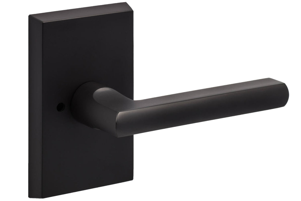 Sure-Loc LN102 FBL flat black privacy door lever