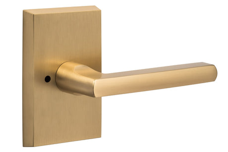Sure-Loc LN102 SB satin brass privacy door lever