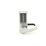 Kaba Simplex LR101126D satin chrome mechanical pushbutton lock