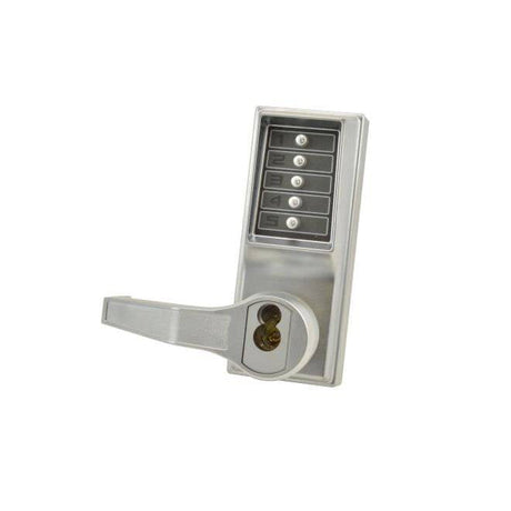 Kaba Simplex LR8146S26D satin chrome combination entry