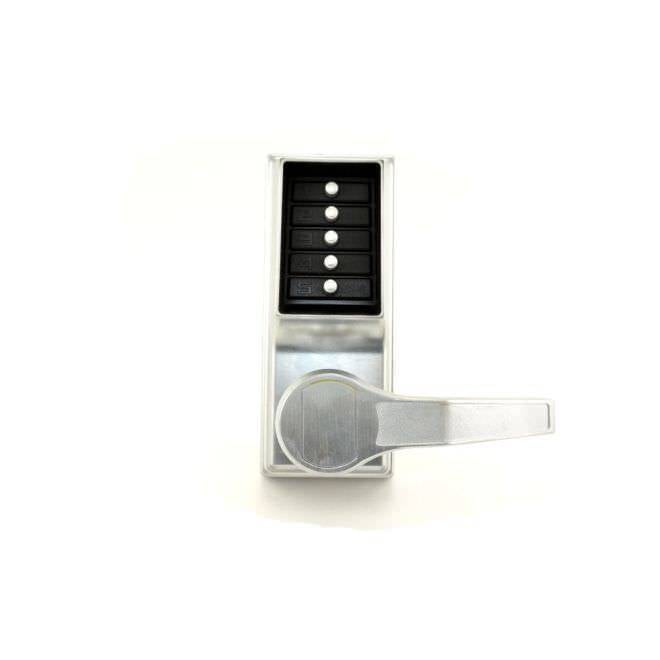 Kaba Simplex LRP101026D satin chrome combination controlled lever
