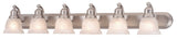 Vaxcel LS-VLD106BN LS-VLD106 Lasalle Steel 6L Vanity Brushed Nickel
