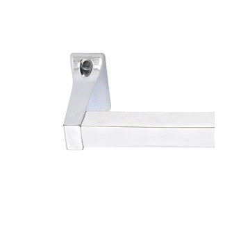 Better Home Products 1124SS Land's End 24" X 3/4" Chrome Stainless Steel Towel Bar Set