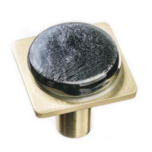 Sietto M-1302-SB satin brass cabinet knob
