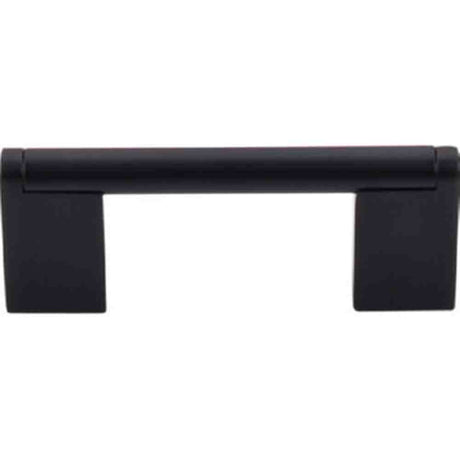 Top Knobs M1054 flat black bar cabinet pull
