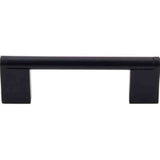 Top Knobs M1055 flat black bar cabinet pull