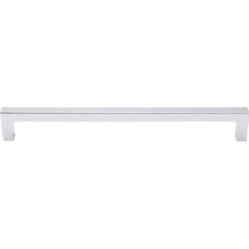 Top Knobs Square Bar Cabinet Pull 8-13/16" Center to Center, front view