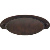 Top Knobs M1195 patina rouge cup pulls