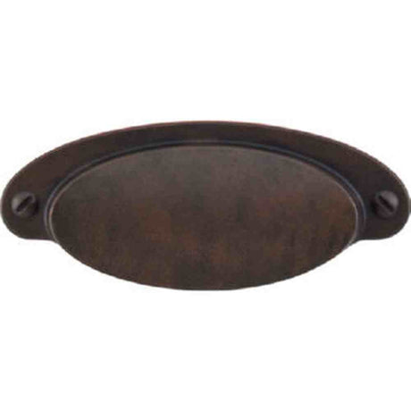 Top Knobs M1195 patina rouge cup pulls
