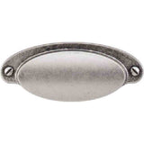 Top Knobs M1196 pewter antique cup pulls