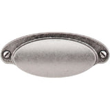 Top Knobs M1196 pewter antique cup pulls