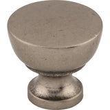 Top Knobs M1202 pewter antique cabinet knob