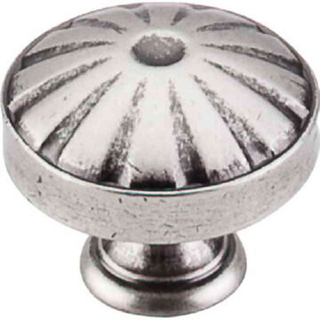 Top Knobs M1223 pewter antique cabinet knob