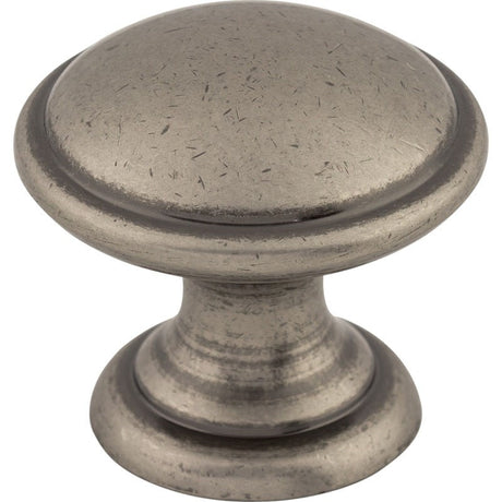 Top Knobs M1226 pewter antique cabinet knob