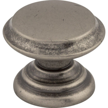 Top Knobs M1232 pewter antique cabinet knob