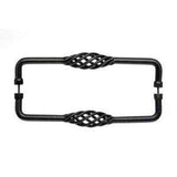 Top Knobs M1242-12 PAIR pewter door pull
