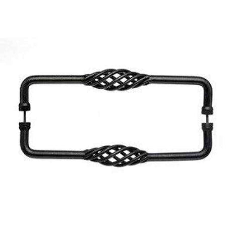 Top Knobs M1242-12 PAIR pewter door pull