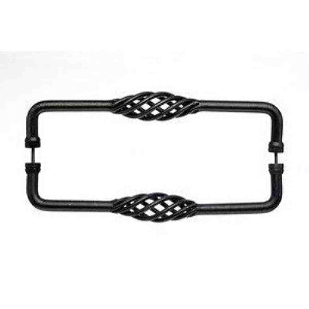 Top Knobs M1242-18 PAIR pewter door pull