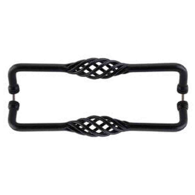 Top Knobs M1243-12 patina black cabinet pull / appliance pull