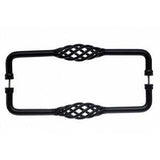 Top Knobs M1243-18 PAIR patina black door pull