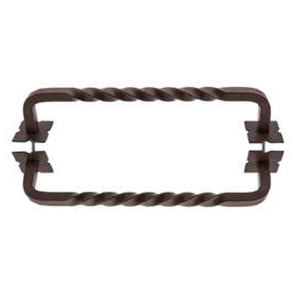 Top Knobs M1245-12 patina rouge cabinet pull / appliance pull