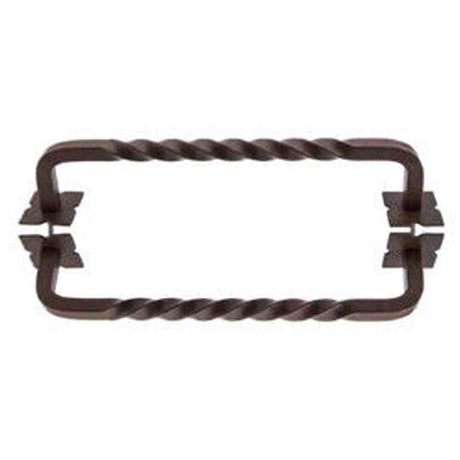 Top Knobs M1245-18 patina rouge cabinet pull / appliance pull