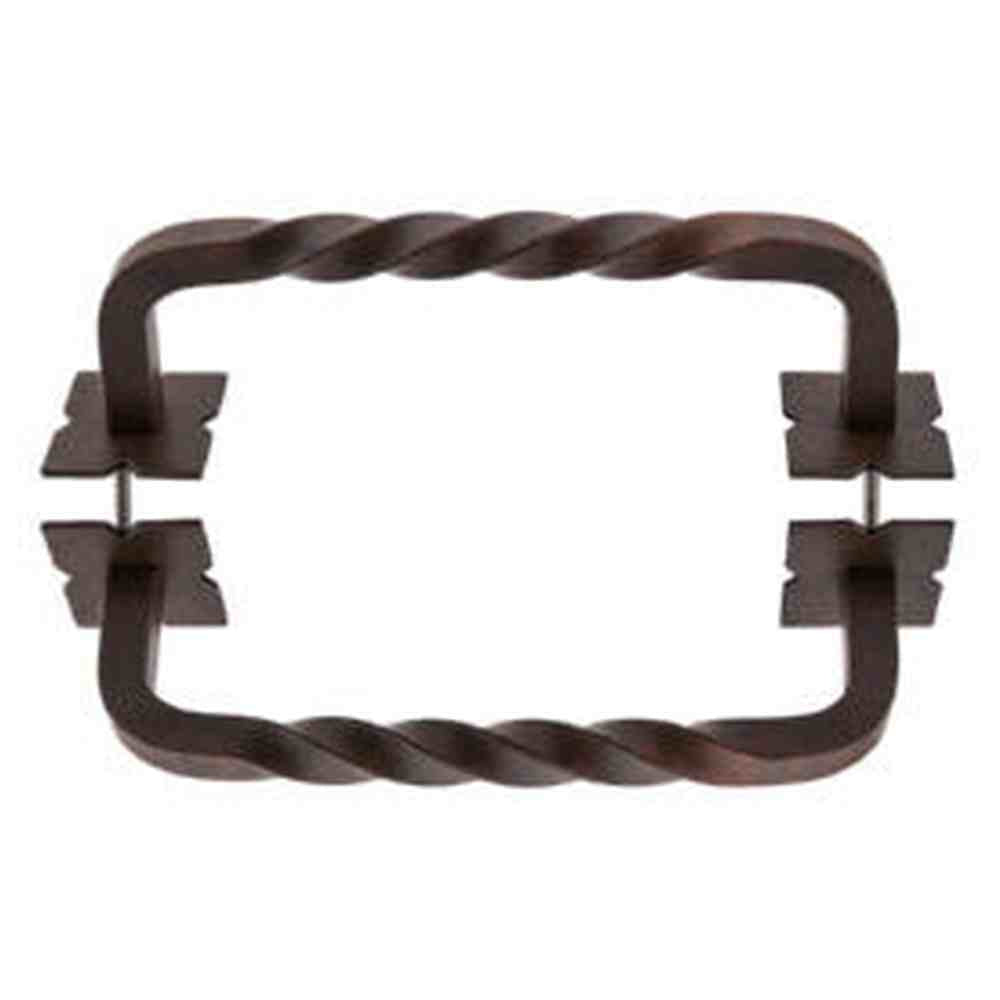 Top Knobs M1245-8 patina rouge cabinet pull / appliance pull