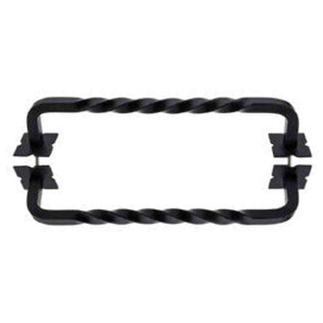 Top Knobs M1246-12 patina black cabinet pull / appliance pull
