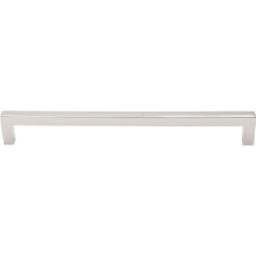 Top Knobs Square Bar Cabinet Pull 8-13/16" Center to Center, front view