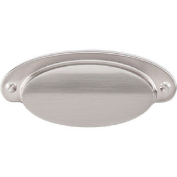 Top Knobs M1298 brushed satin nickel cup pulls