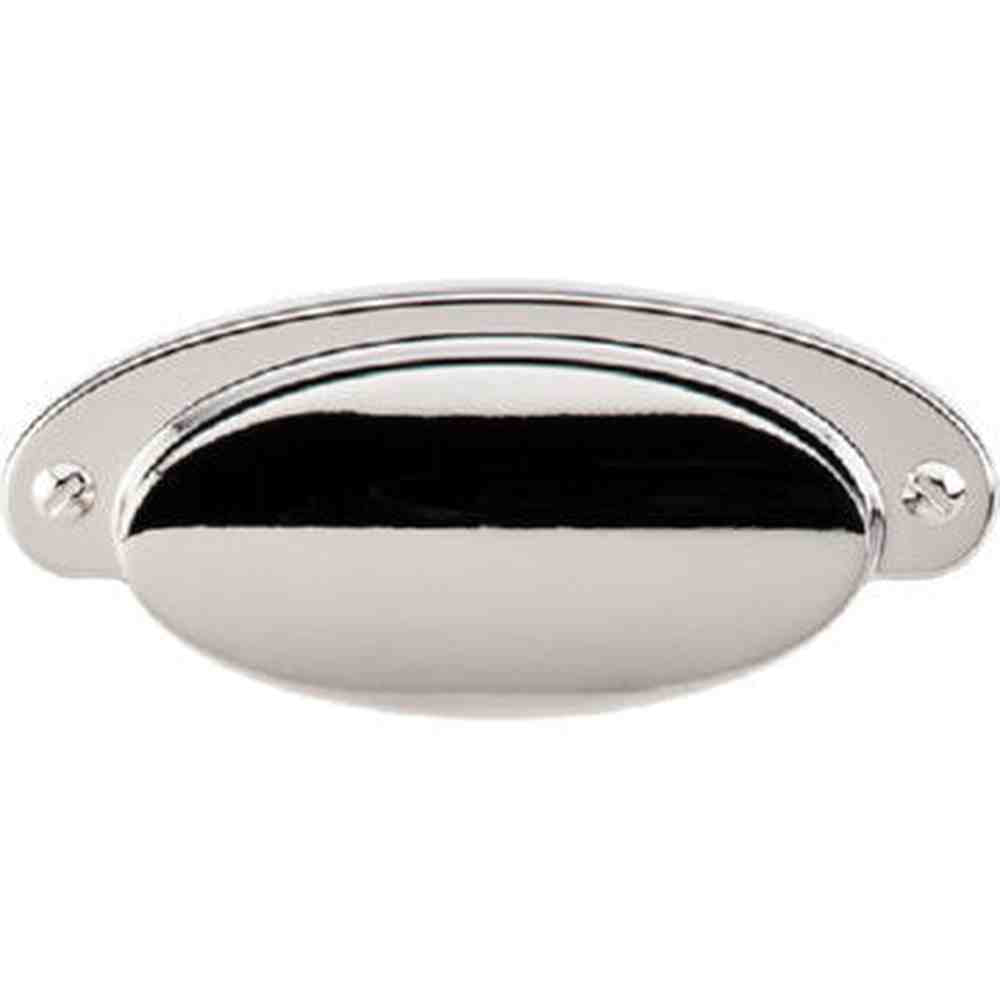 Top Knobs M1299 polished nickel cup pulls