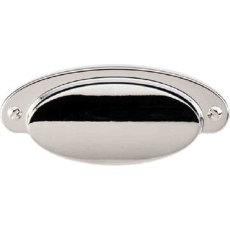 Top Knobs M1299 polished nickel cup pulls