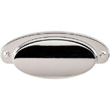 Top Knobs M1299 polished nickel cup pulls
