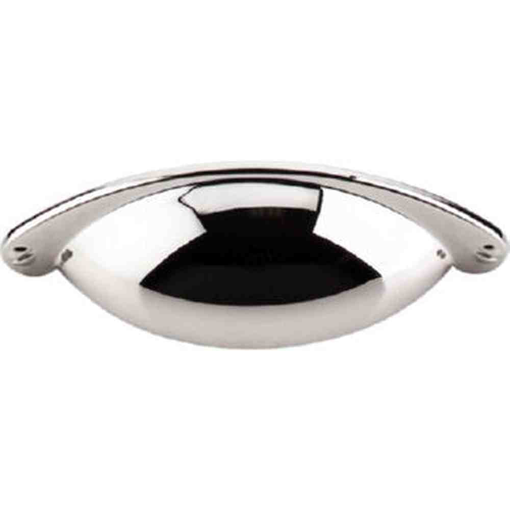 Top Knobs M1302 polished nickel cup pulls