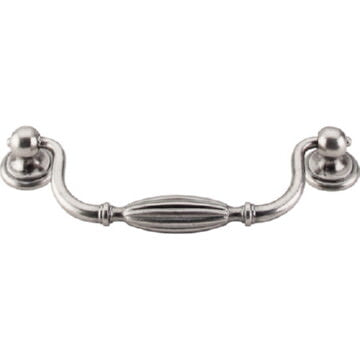 Top Knobs M133 pewter antique cabinet drop bail pulls
