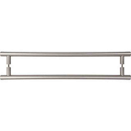 Top Knobs M1331-18 PAIR brushed satin nickel door pull