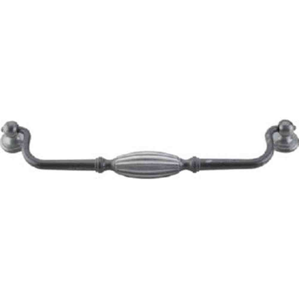 Top Knobs M142 pewter light cabinet drop bail pulls